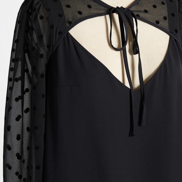 Modcloth Dresses & Skirts - Tie front NWT ModCloth Black dress